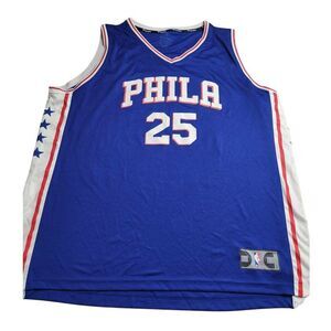 3625‎ NBA Philadelphia 76ers Ben Simmons Jersey Men's 2XL